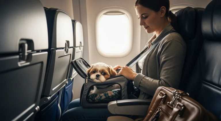 flying with my dog for the first time